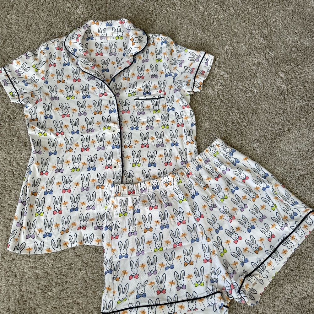 Roller Rabbit Celebration Bunny Pajamas